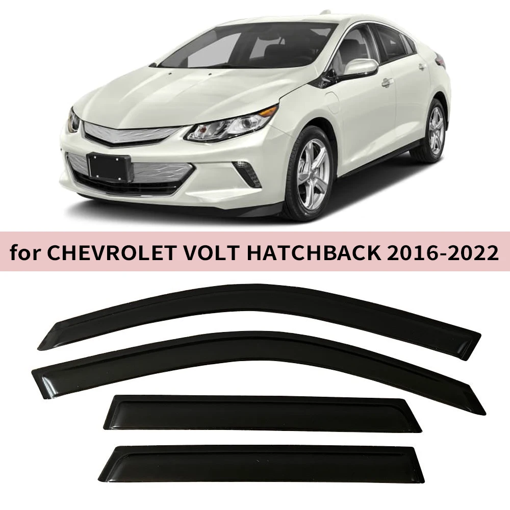 

Оконный козырек для Chevrolet Volt 2016 2017 2018 2019 2020 2021 2022, ветрозащитные дефлекторы, защита от дождя, дверной козырек, вентиляционные шторы, вентилятор