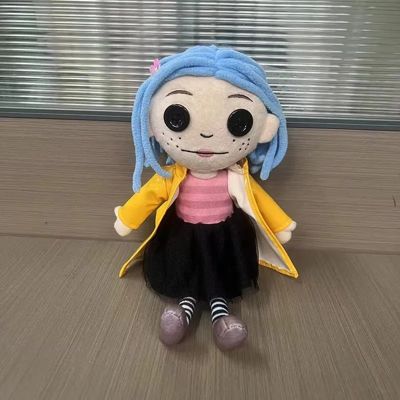 كورالاين الحبار أفخم محشوة دمية لعبة الكرتون الشكل وسادة ناعمة لطيف جمع الدمى Kawaii زخرفة الاطفال اللعب هدية عيد ميلاد