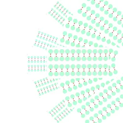 2UUL 1000PCS/Pack Phone Camera Protective Sticker Front Rear Infra-red Lattice Face Dust Proof Protective Sticker Adhesive Tape