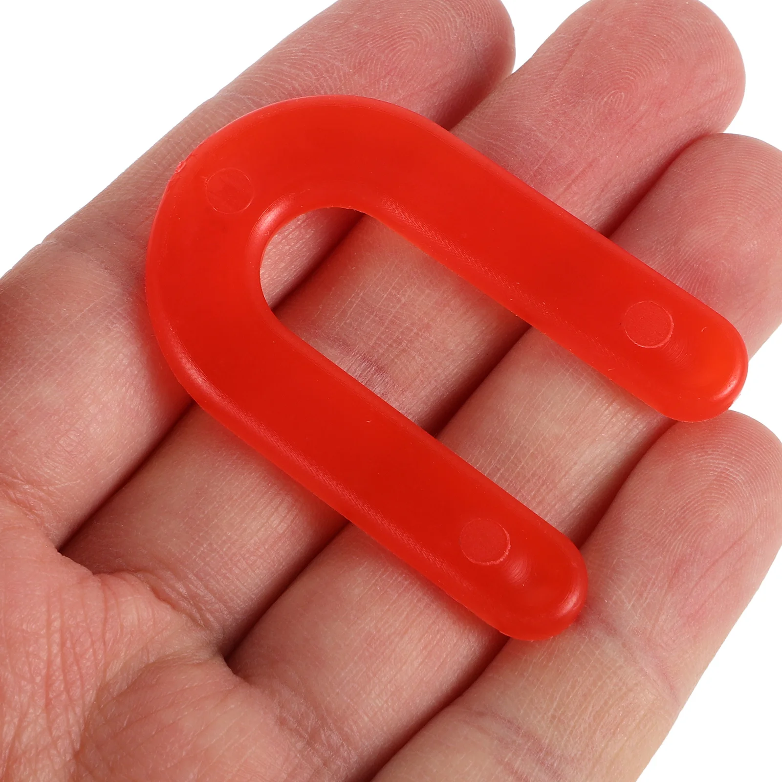 100 قطعة من فواصل البلاط على شكل حدوة حصان، فواصل بلاط سريعة الدقة، أدوات تبليط أسافين بلاستيكية،