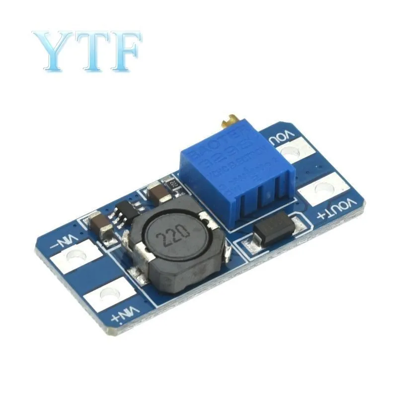 Mt3608 TYPE-C/Usb 2a Max DC-DC Step Up Power Module Booster Power Module 2-24V Naar 5V/9V/12V/28V