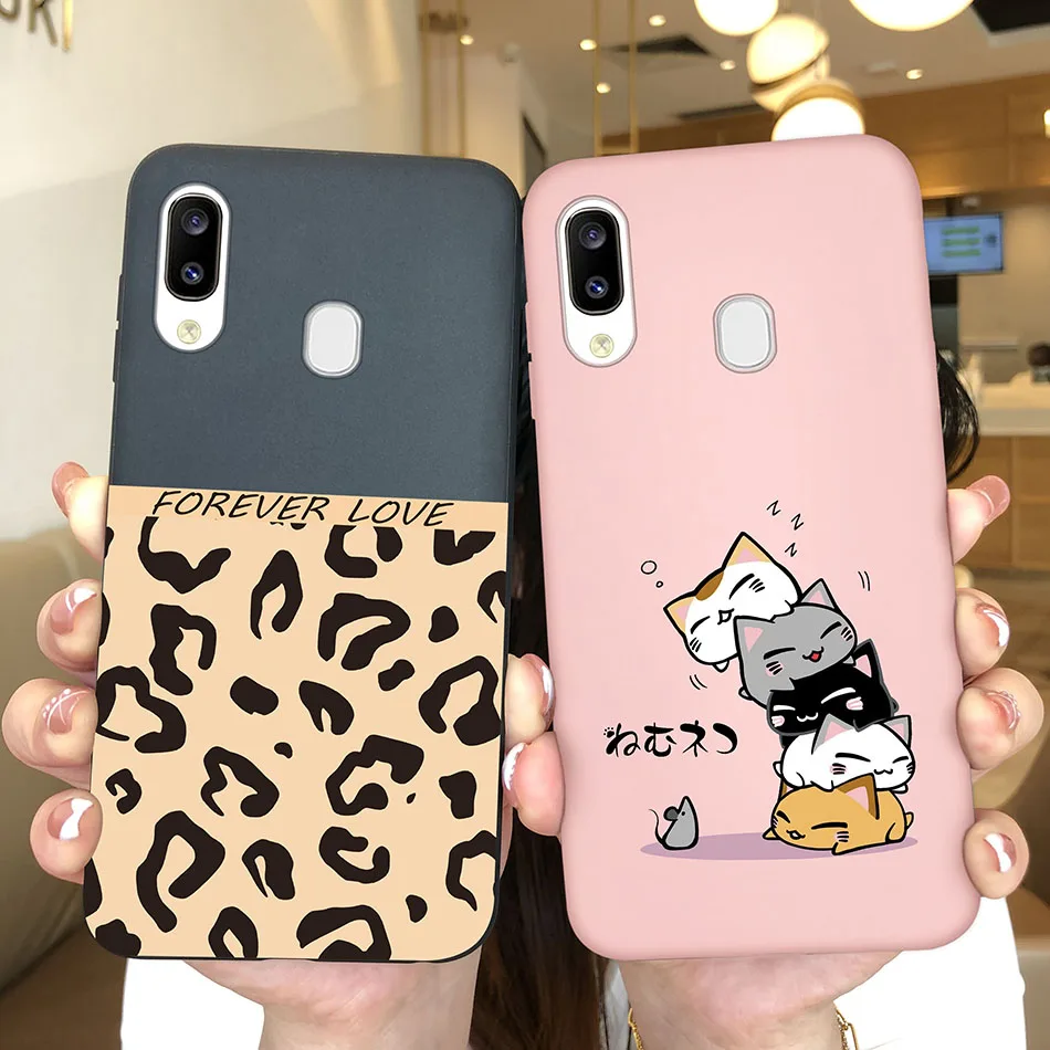 For Samsung A20 A20S A20E Phone Case Trendy Pattern Soft Matte Silicone  Back Cover For Samsung Galaxy A20 S E A 20 Funda Shell - AliExpress  202192403