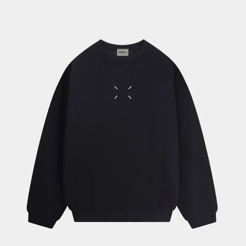 

entials round Ne Fce Lined Casual Sweatirt ex Comfortable Base Layer irt Trendy Streetwear for Men And Women