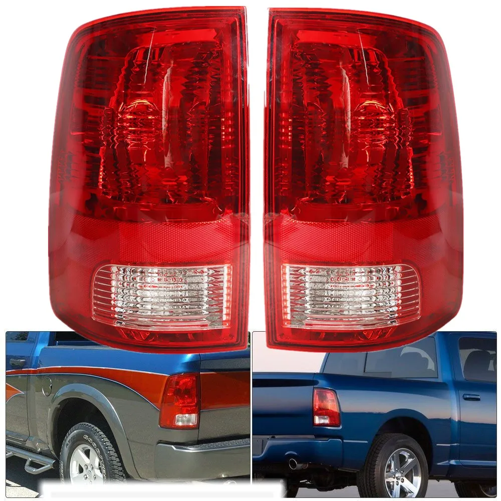 Car Red Led Rear Lights For Dodge Ram 1500 2500 3500 Tail Lights 2009-2018 Back Brake Turn Signal Lamp Taillight Assembly