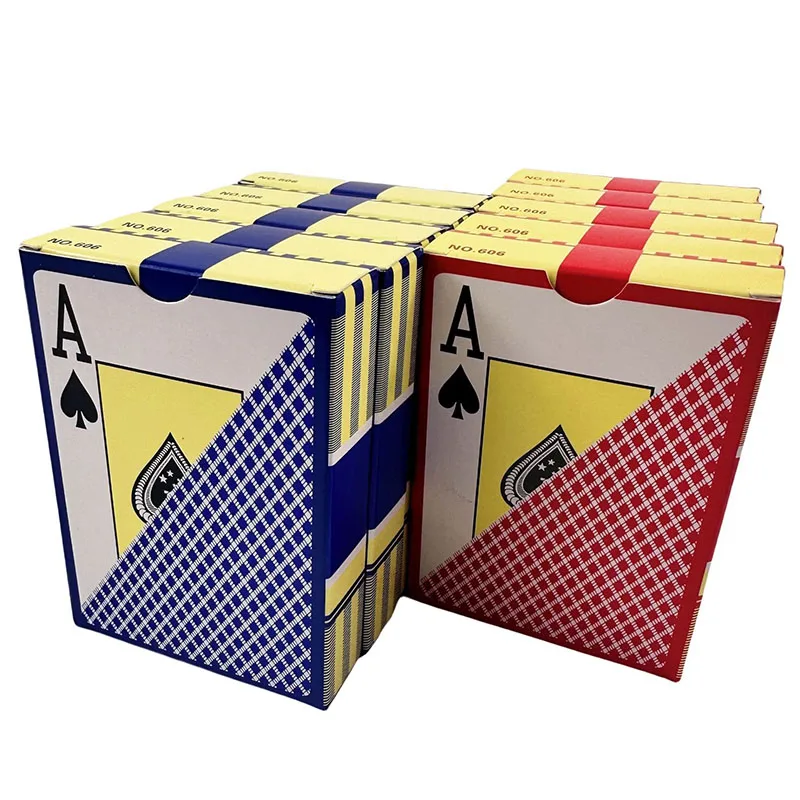 2 Sets/Lot Classic Poker Cards Big Typeface  Plastic Waterproof  Cards Game