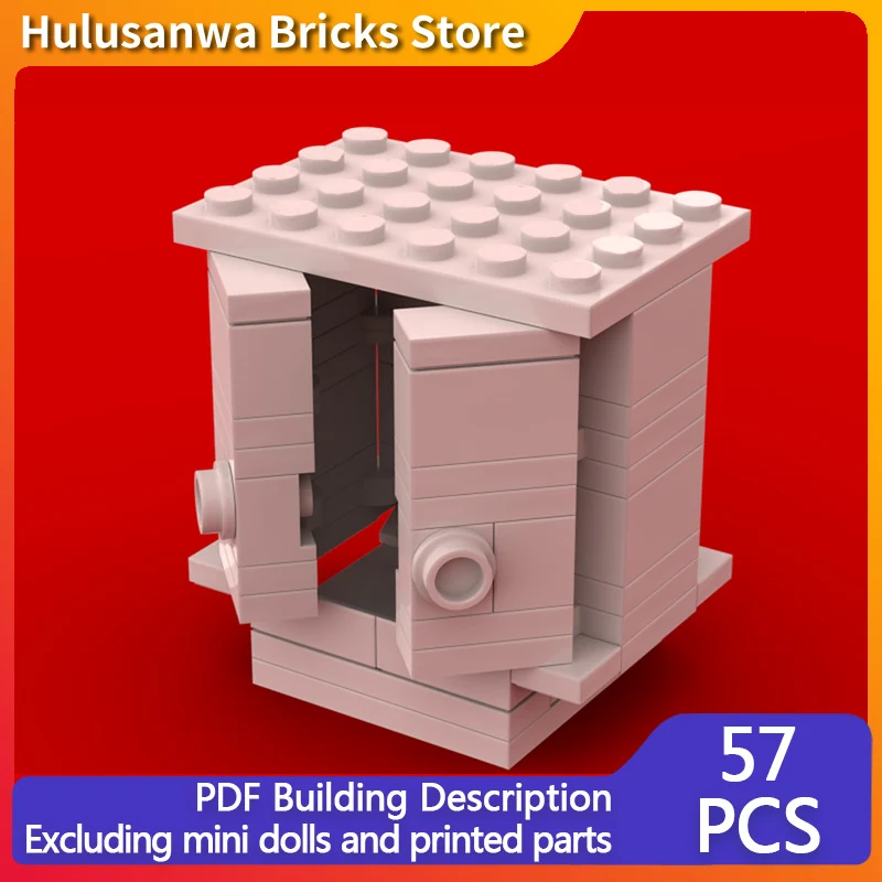 

Hermetic Doors For Space Buildings Model MOC Building Bricks War Equipment Modular Technology Gifts Assemble Children Toys Suit