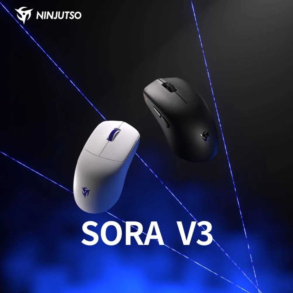 Ninjutso Sora V3 Wireless Gaming Mouse 40g 24600 DPI