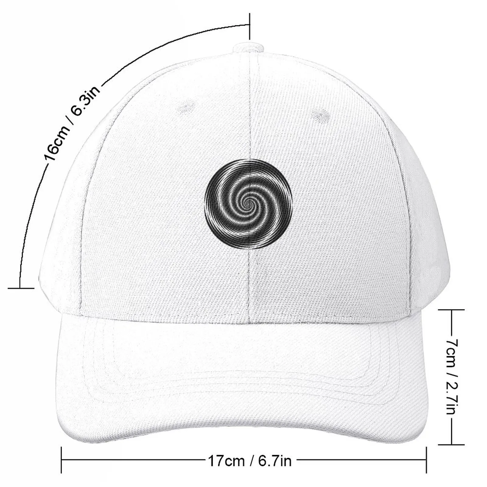 spiral Baseball Cap Snap Back Hat Ball Cap Beach Women's Hats For The Sun Men's