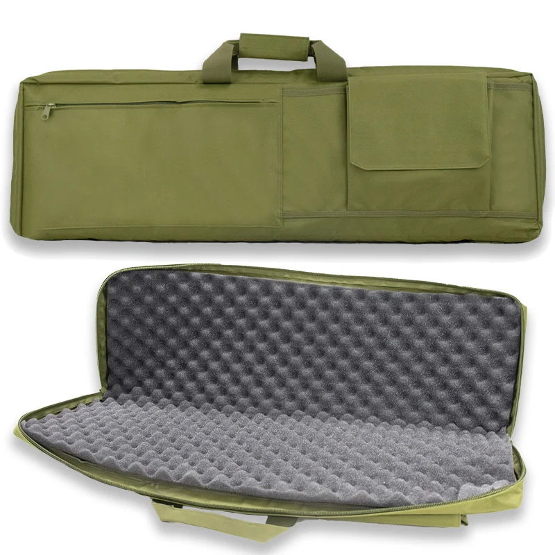 

85CM Gun Bag Shotgun Case Air Rifle Case Sleeves Shoulder Bag Hunting Equipment Carrying Bag Protective Cotton
