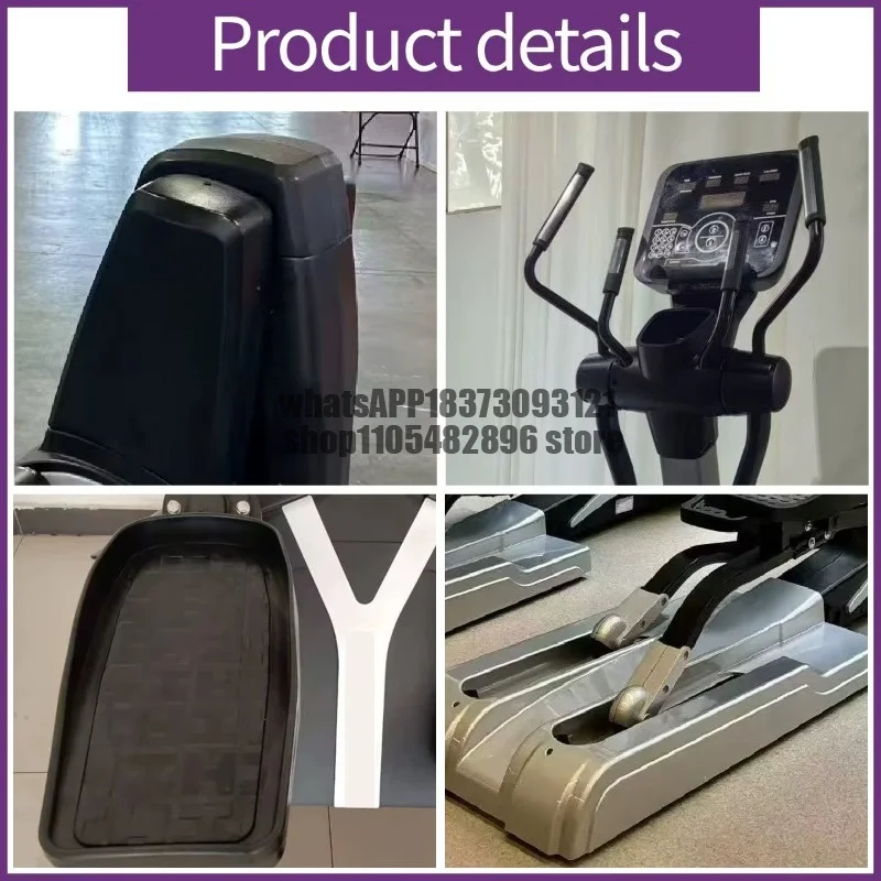 Elliptical Machine - Low-Impact Fitness Equipment for Full-Body Cardio & Strength Training