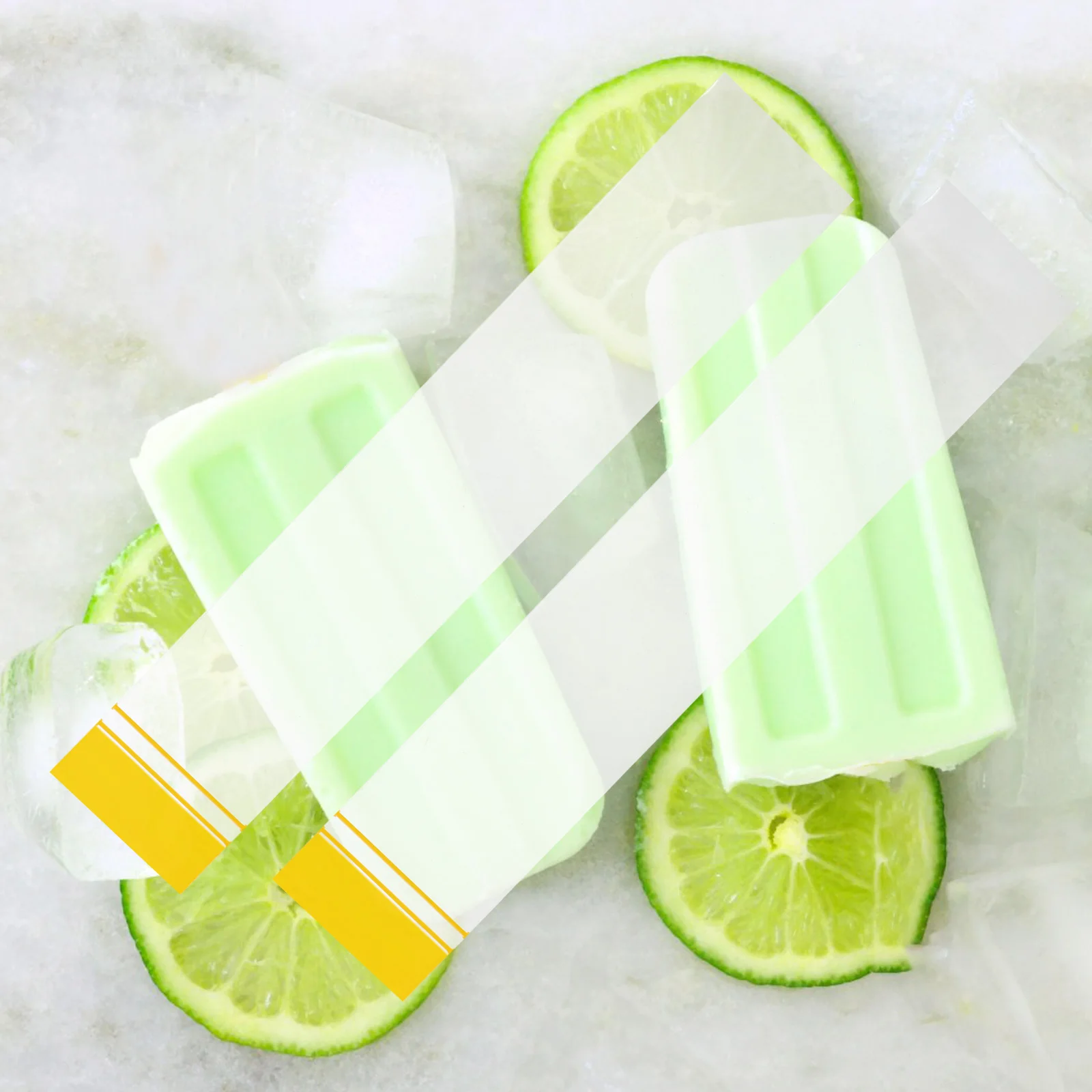 

100 Yellow Candy Bags DIY Popsicles Reusable Transparent Sucker Mold Pouches Ice Sucker Pouch Long Strip Storage Gadgets