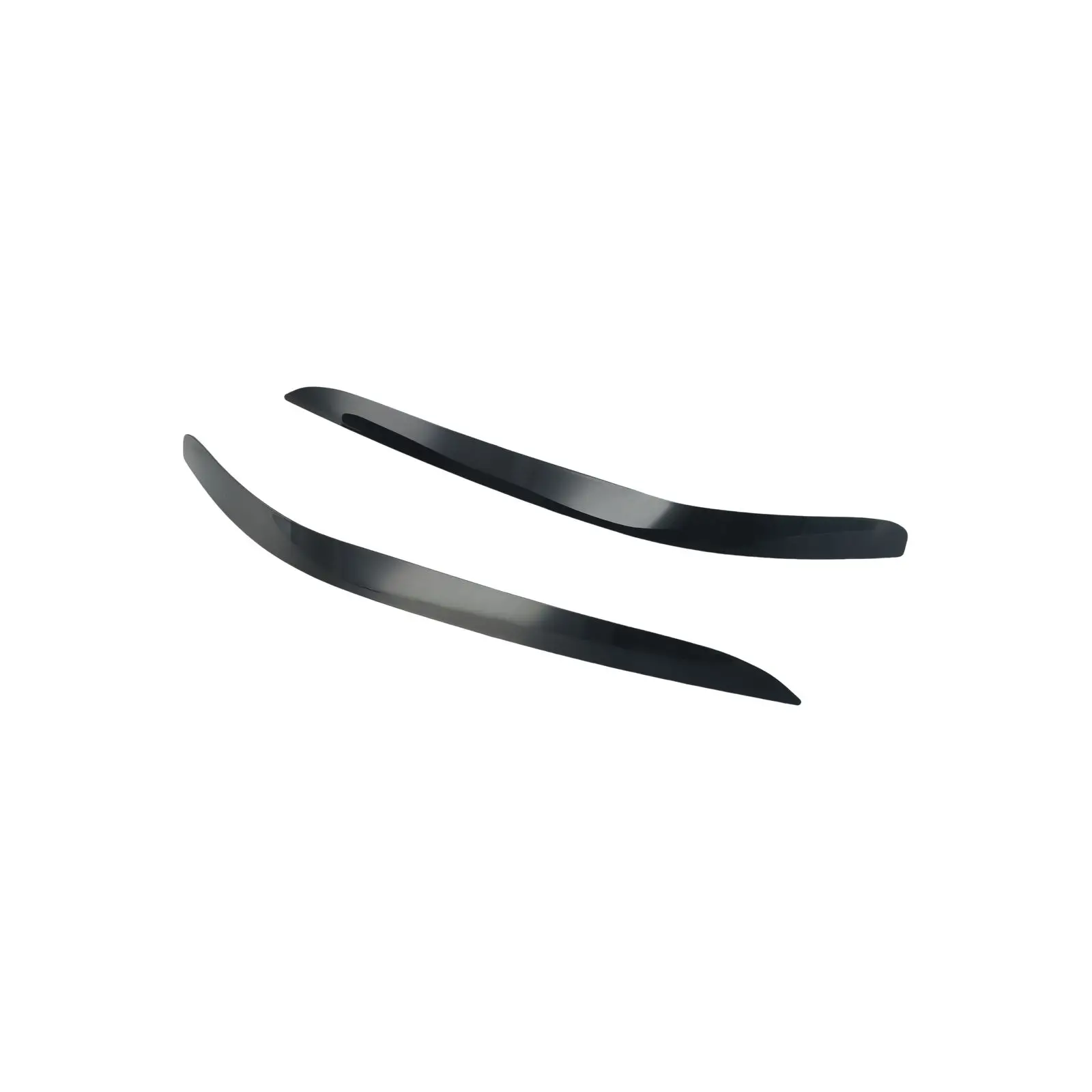 

Совершенно новый высококачественный практичный в использовании фар для бровей 2 передних глянцевых черных левых и правых АБС-материала