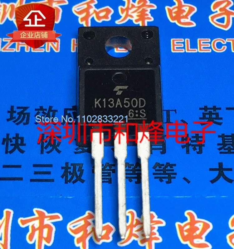 （10PCS/LOT） K13A50D TK13A50D  TO-220F 500V 13A