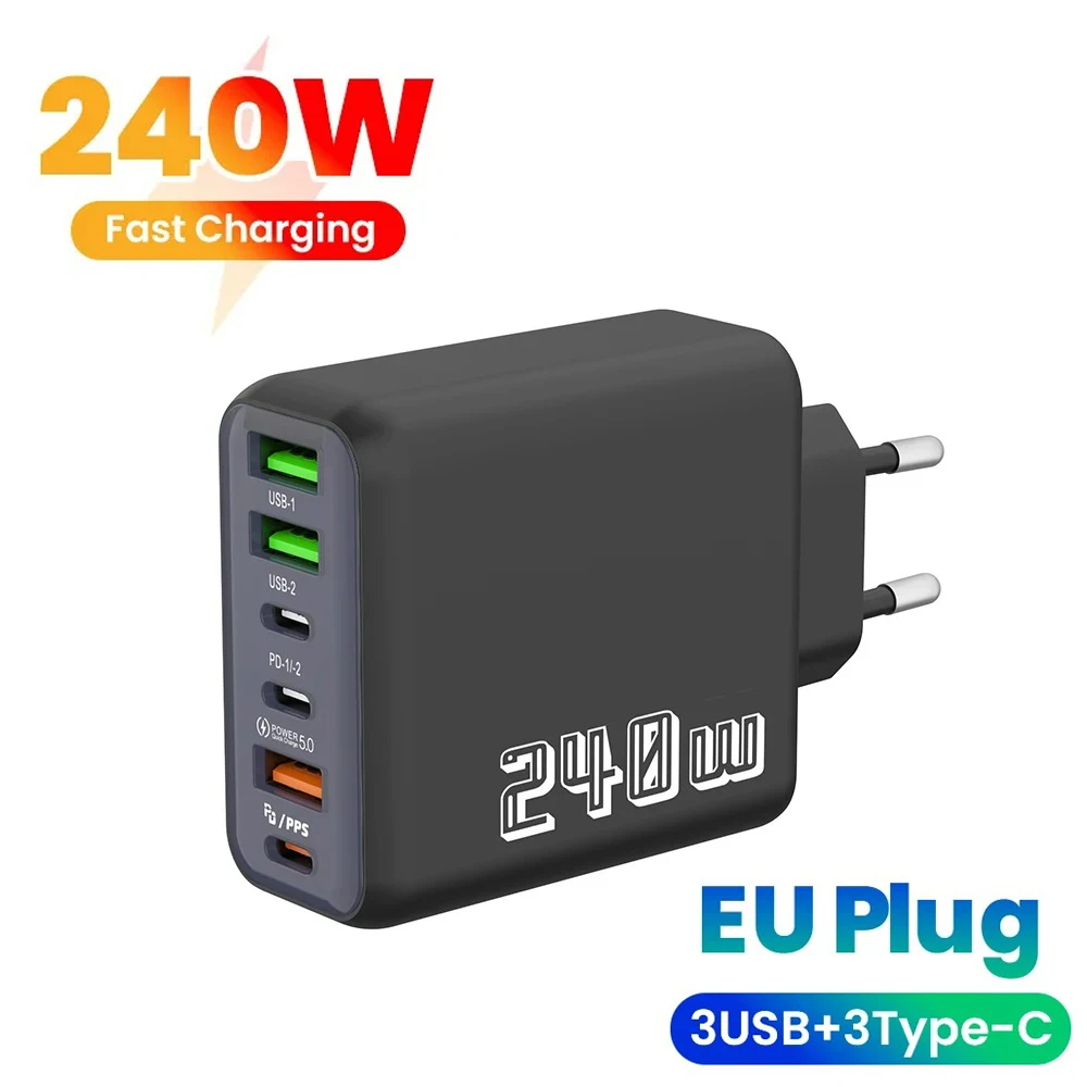 240W 6 In 1 Usb C C…