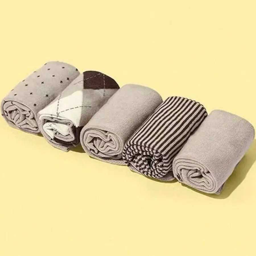 Random 3 Pairs of Striped Diamond Casual Socks for Men And Women, Autumn Winter New Style Long Socks