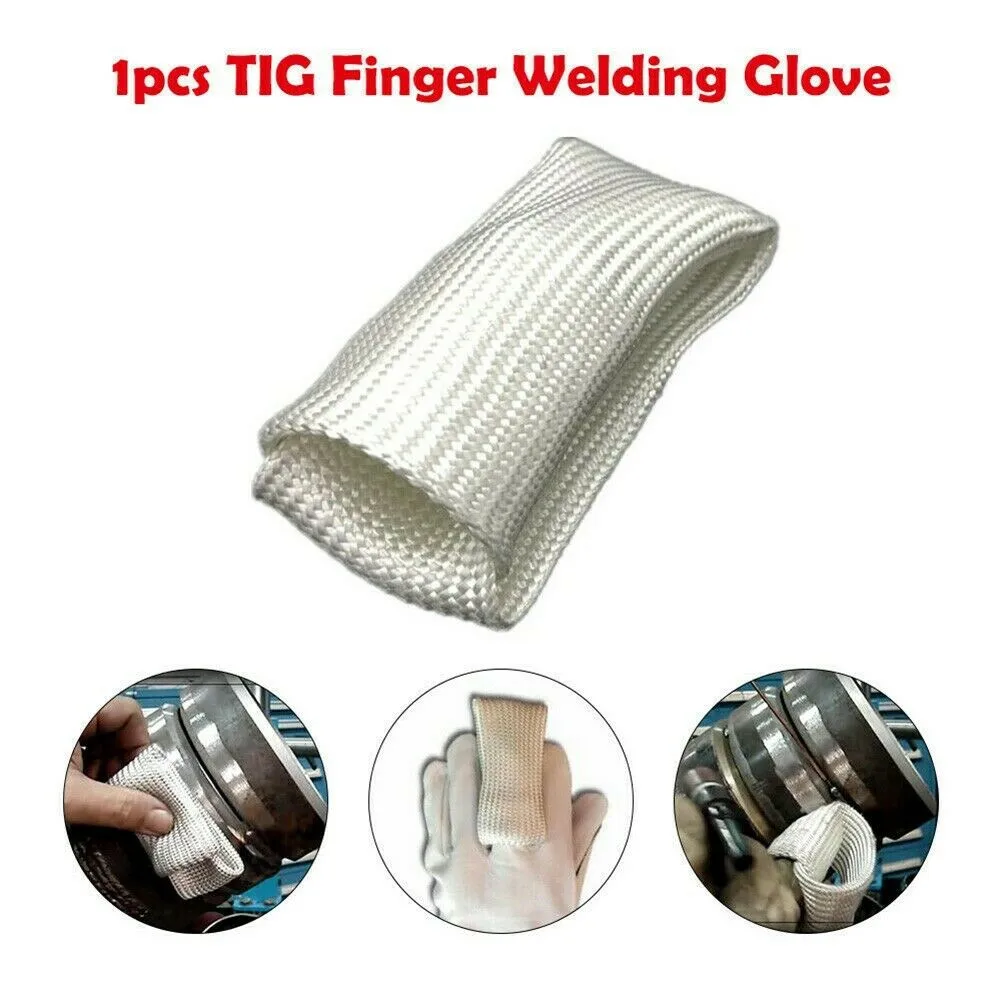 TIG Welding Heat Shield 1pc Fingertips Guard For Welding Gloves Supplies Finger Protection Heat Shield Cover Set Kit