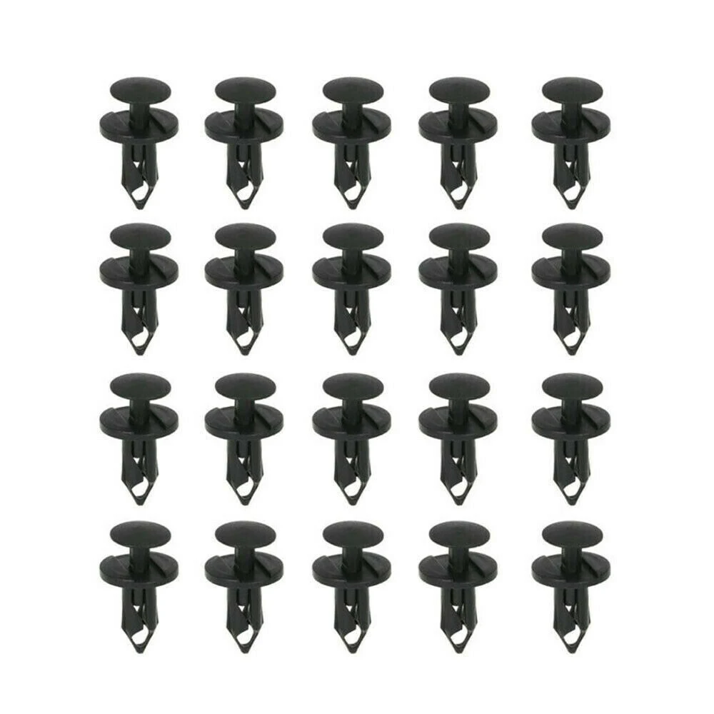 190PCS Universal Auto Car Plastic Rivet Fasteners Push Pin Trim Bumper Fender Panel Clips Car Interior Accessories Car Styling