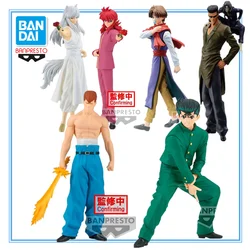 In magazzino BANDAI DXF YuYu Hakusho Urameshi Yusuke Kuwabara Kazuma Kurama Hiei 30th Anniversary PVC Anime Action Figures Model Toy