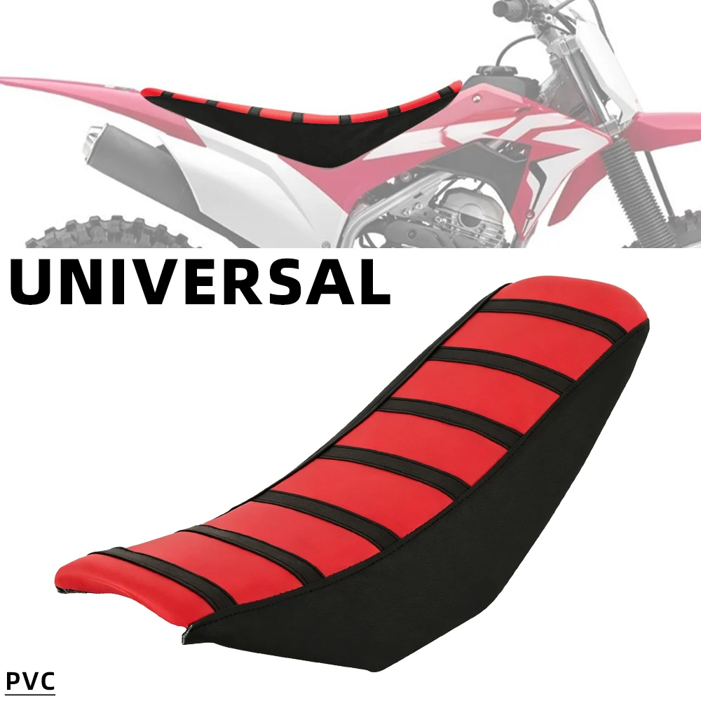 

Pro Ribbed Rubber Gripper Soft Seat Cover Motorcycle For HONDA YAMAHA SUZUKI KAWASAKI KTM Dirt Bike Off Road Motocross