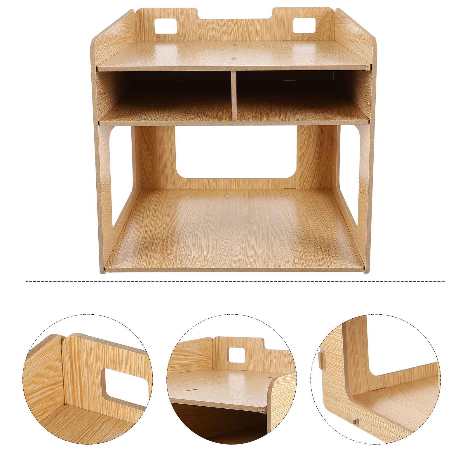 Rack di stoccaggio multistrato Supporto per stampante da tavolo Rack Scaffale Organizzatore multiuso Home Office