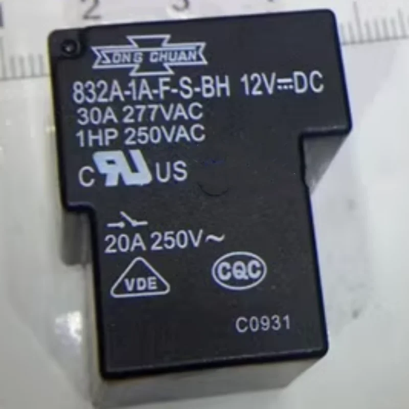 Relay 12V 30A 832A-1A-S-BH Electrical Component for Professional Use
