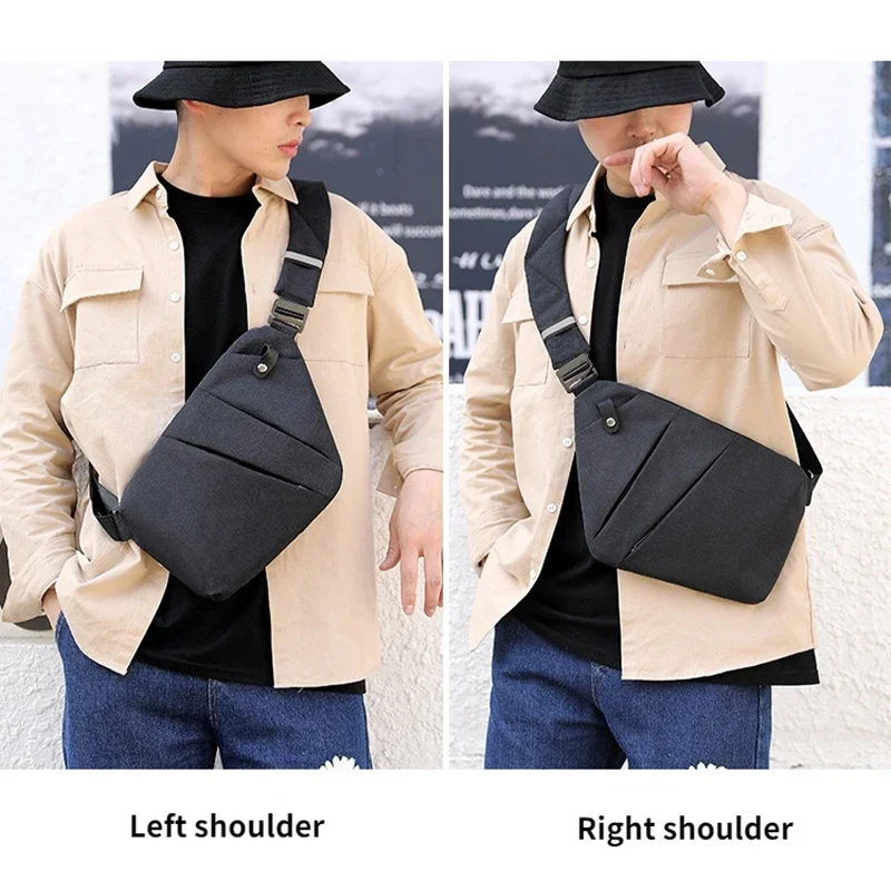 Nuevo bolso de pistola Personal antirrobo Unisex, bolso de pecho sólido, bolso de almacenamiento, bolso de hombro, bolso de mensajero, bolso cruzado