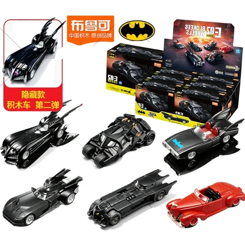 BLOKEES WHEELS Batman E02 Batmobil Casey Putsch 1:64 Spielzeugauto 1997 DC Arkham Justice League Dark Knight Montage-Actionfigur