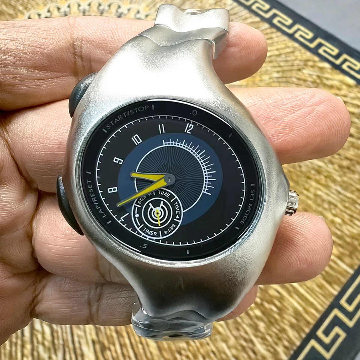 Reloj de cuarzo Original Alien y2k, creativo, Vintage, a la moda, relojes de diseño retorcido para hombre, Reloj часы мужɔе 1926