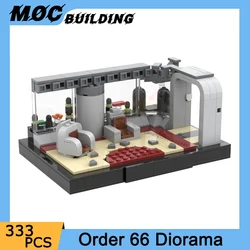 MOC Star Movie Series Scene Diorama Building Blocks Experiment Base Strategy Center DIY Bricks Creative Collection Toy Xmas Gift