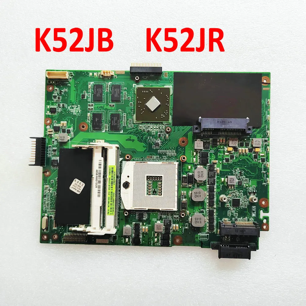 

Материнская плата K52JR для ASUS K52JU K52JB K52JE K52JR K52J A52J X52J K52JT, материнская плата для ноутбука HD5145/512 МБ HM55 DDR3