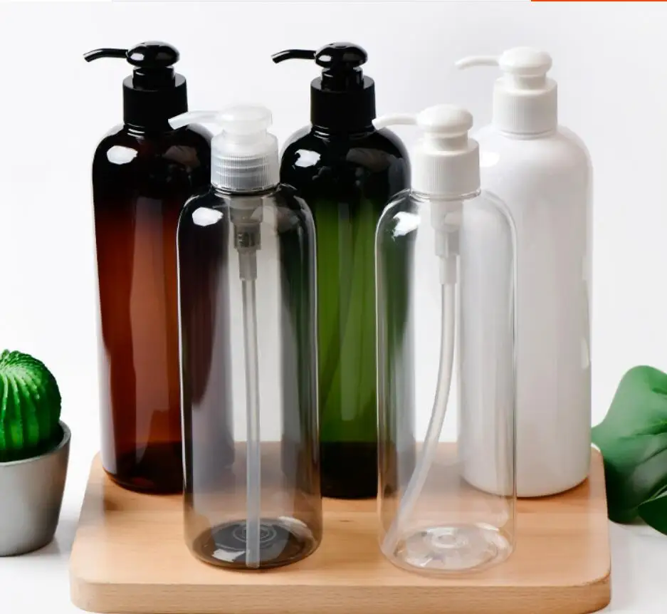 

500ml PLASTIC PET PUMP BOTTLE SHAMPOO/LOTION/EMULSION MOISTURE CLEANING TONER ESSENCE BODY SCRUB SKIN CARE COSMETIC PACKING