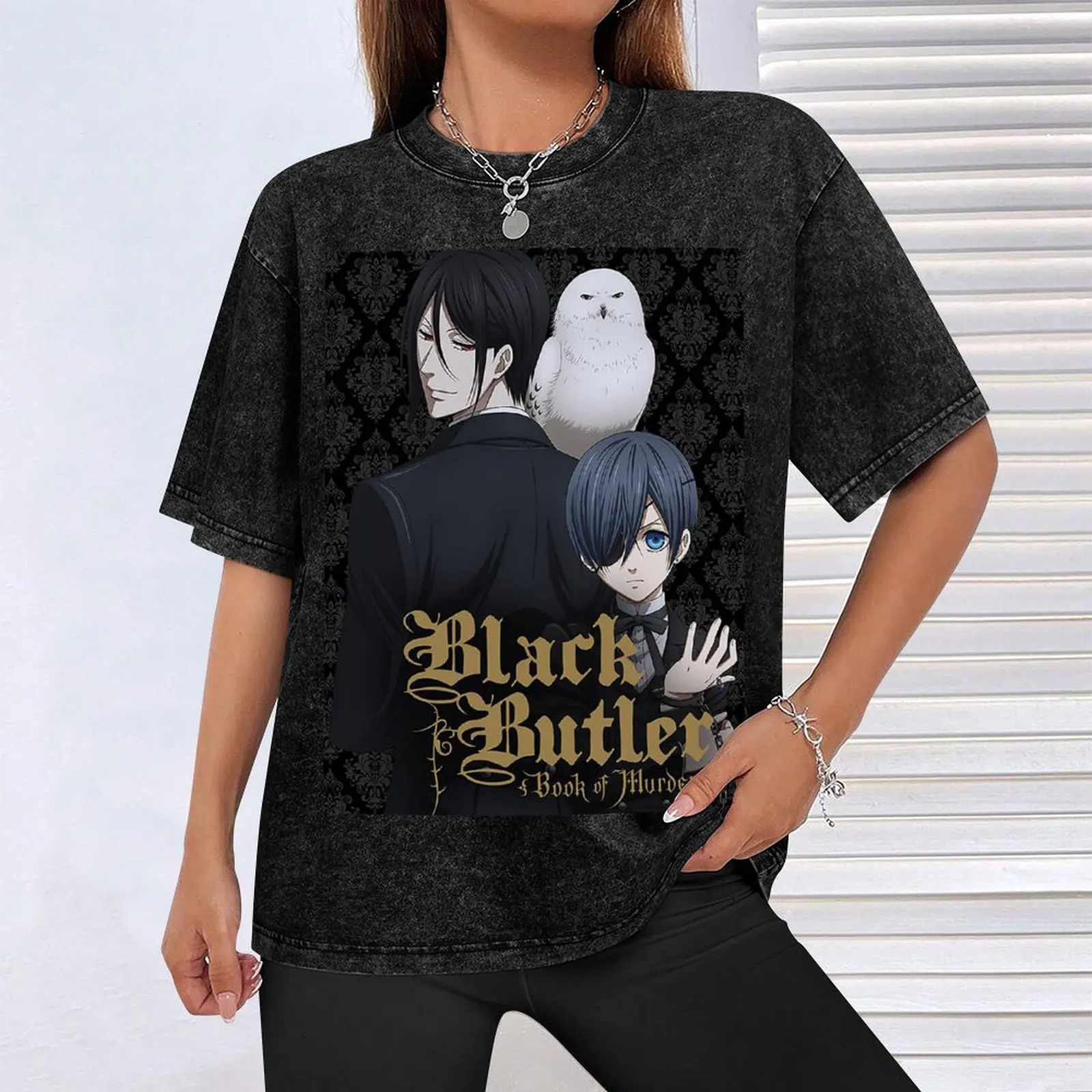 black butler black T-Shirt Work Utility Casual Tee Shirt - view 4