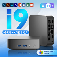Windows 11 Gaming Mini PC Intel Core i9 8950HK Intel N5095A PC Computer SSD M.2 1TB 2TB DDR4 16GB Wifi 6 BT5.2 MINI Pc Desktop