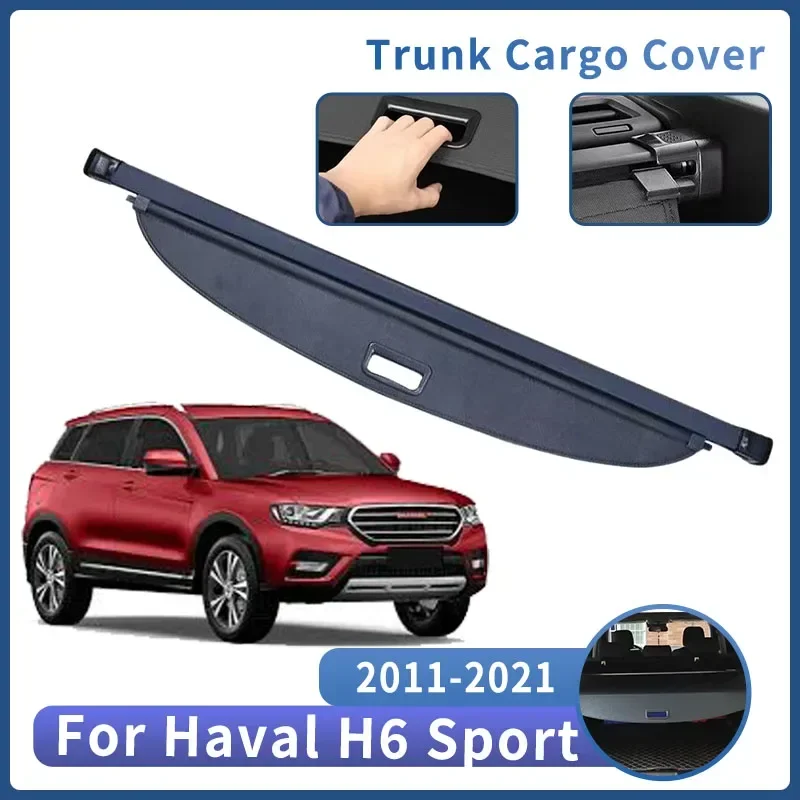 

Car Trunk Bracket For Great Wall Haval H6 Sport 2011~2021 2019 2020 Curtain Rear Partition Retractable Interior Car Accessories