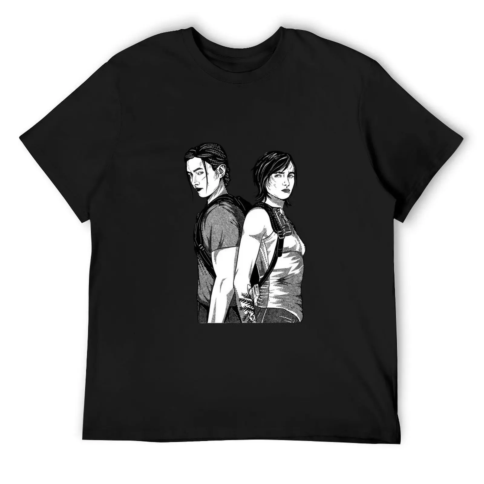

Abby Anderson Ellie Williams T-Shirt summer tops Clothing anime shirt oversized Men's t-shirt