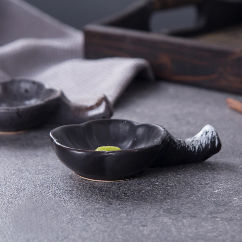 

2Pcs Ceramic Chopstick Holder Fine Craftsmanship Rest Saucer for Home Kitchen Dining Decorative Utility Chopstick Stand Reusable