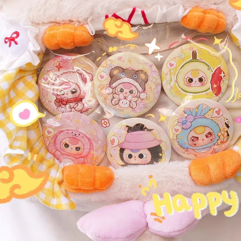 

Аутентичные новые детские три милые значки серии, значки в слепой коробке, сумка для слепых, подарок для девочек, Коллекционная фигурка, игрушка, модные украшения