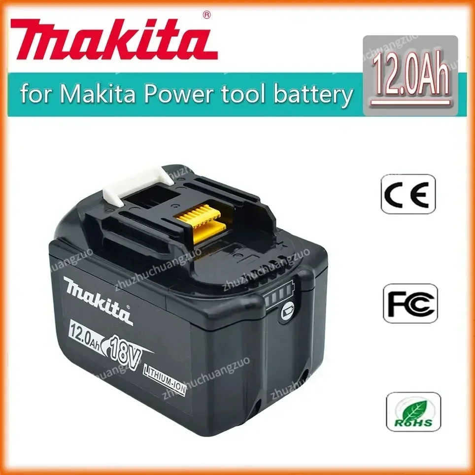 

Makita Replacement 18V 12.0Ah Battery For BL1830 BL1830B BL1840 BL1840B BL1850 BL1850B rechargeable battery LED indicateur