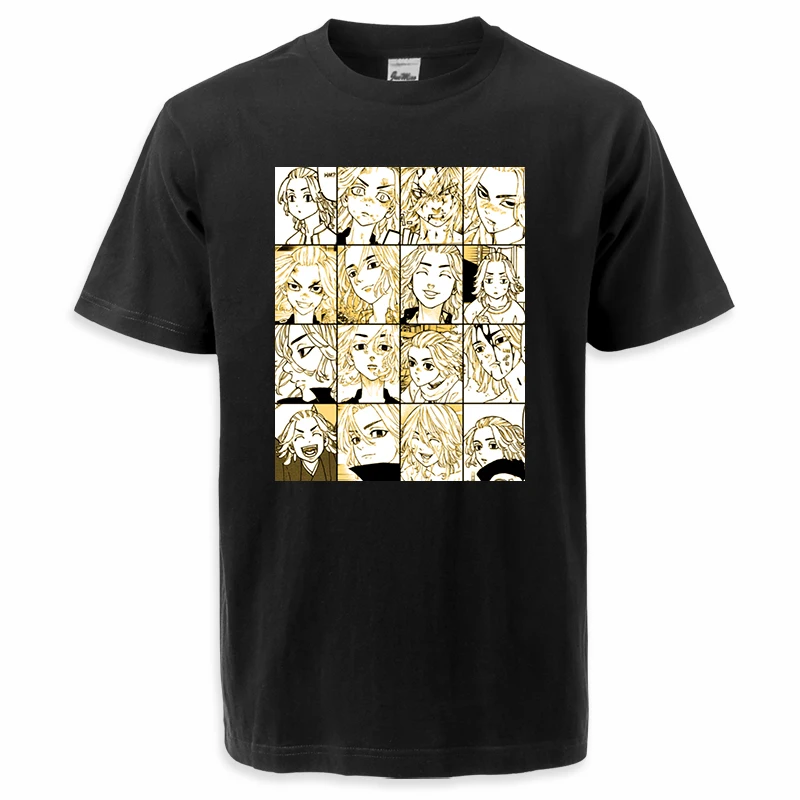 Camiseta de Los Vengadores de Tokio para hombre, Camisa con estampado de Anime, de Manga, a la moda, nueva