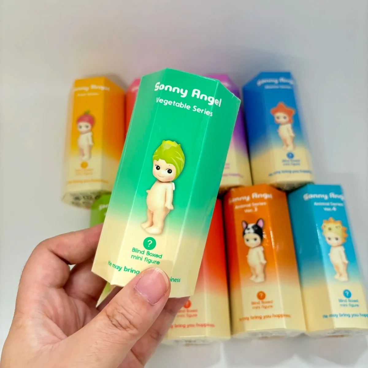 سوني الملاك الخضار سلسلة شخصيات صغيرة صندوق أعمى غامض أنيمي شخصية Kawaii الكرتون مفاجأة صندوق لعب هدايا عيد ميلاد الاطفال #2