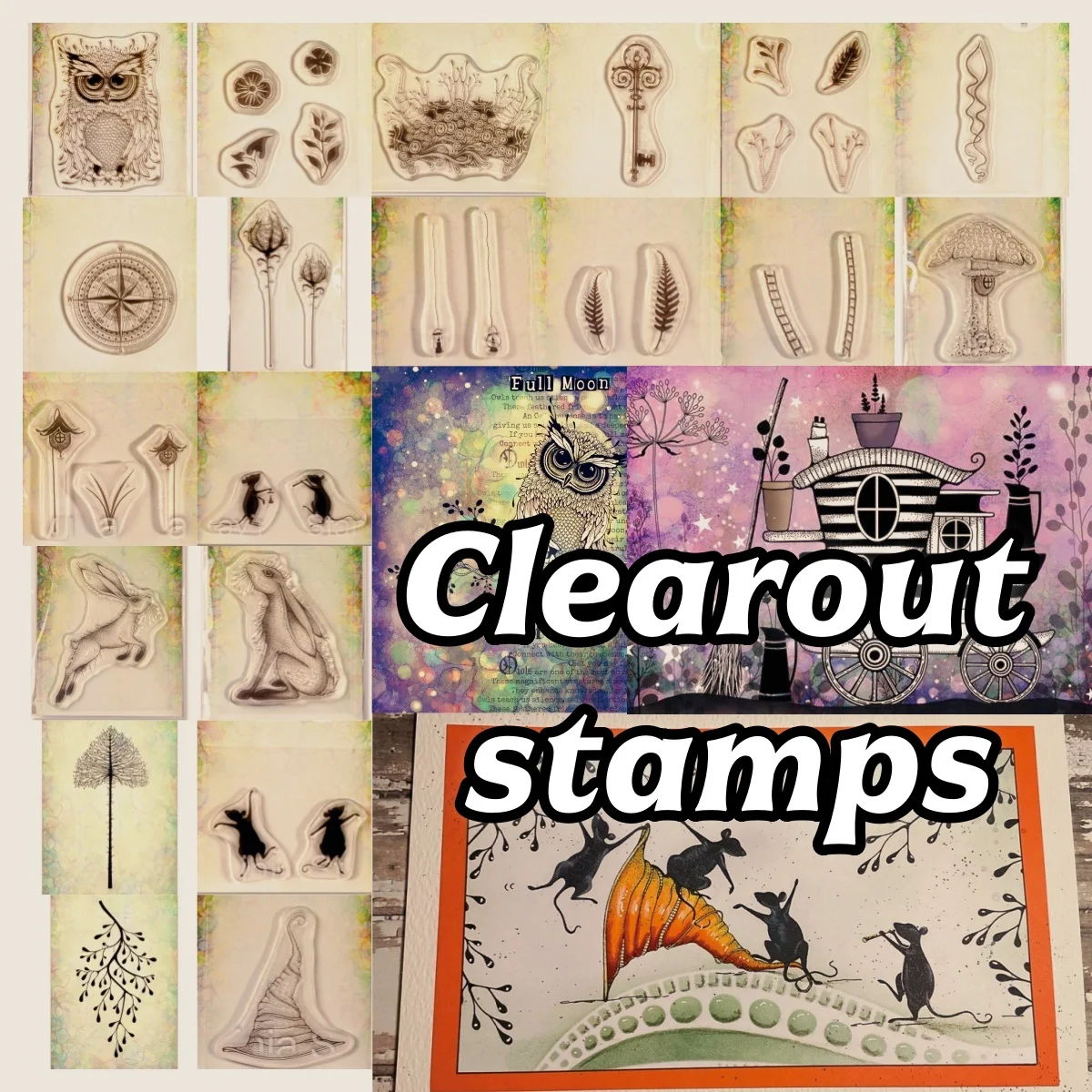 Rubber Stamp Blank - stamps collection clear silicone stamps for