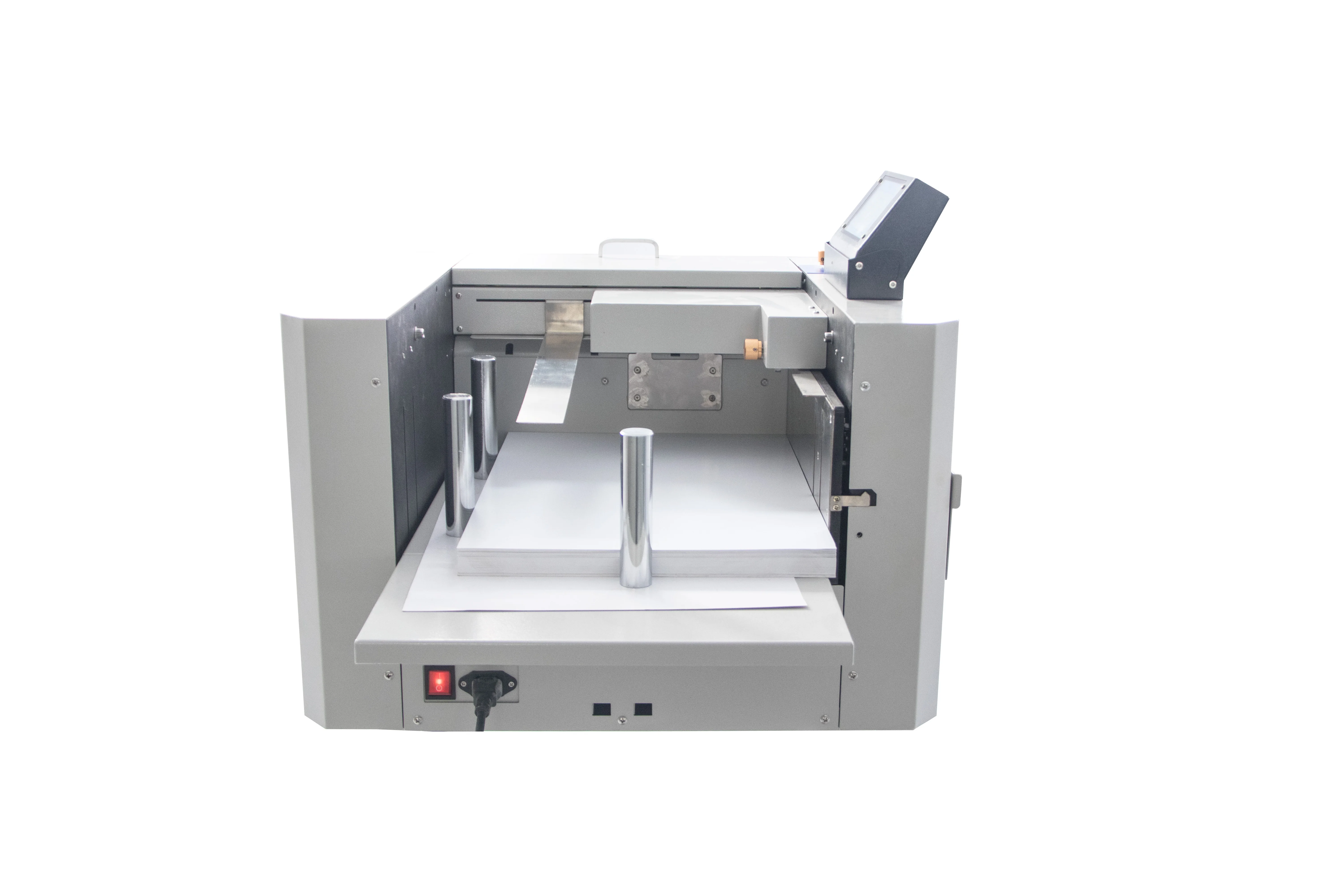 SM372Y SENWEI Paper Creasing PLC Control Machine Optional Cabinet Paper Creaser Dotted Line Indentation Machine A3 Size