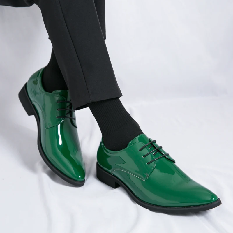 

Брендовые мужские туфли-оксфорды для уличных вечеринок, модные повседневные нескользящие мужские туфли без шнуровки из искусственной кожи в британском стиле для деловых поездок