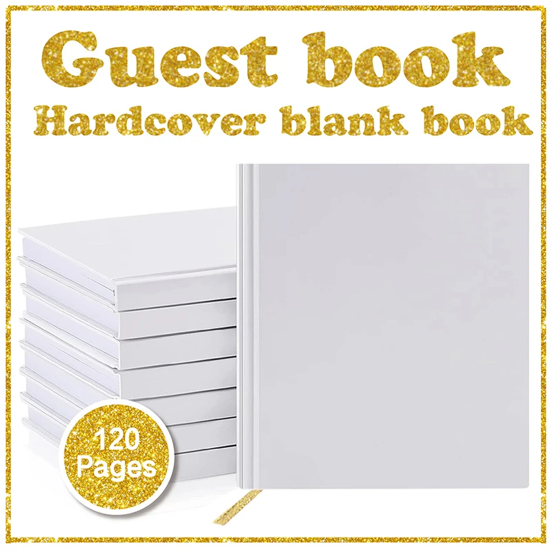 Guest Sign in This Wedding Magazine Photo Album Guest Book Blank DIY Notepad