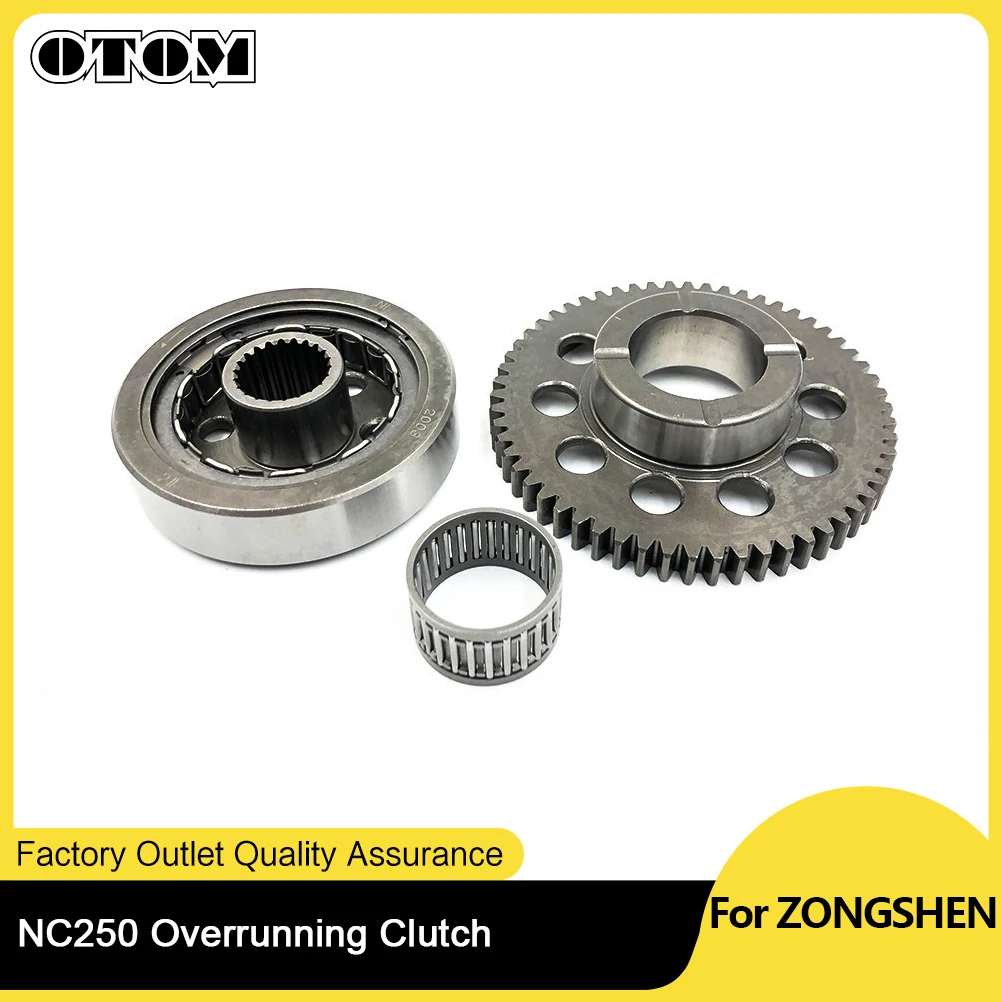 

OTOM NC250 Start Starter Overrunning Clutch Starting Gear 250CC For ZONGSHEN ZS177MM Xmotos Apollo KAYO T6 BSE 250 4 Valve Bike