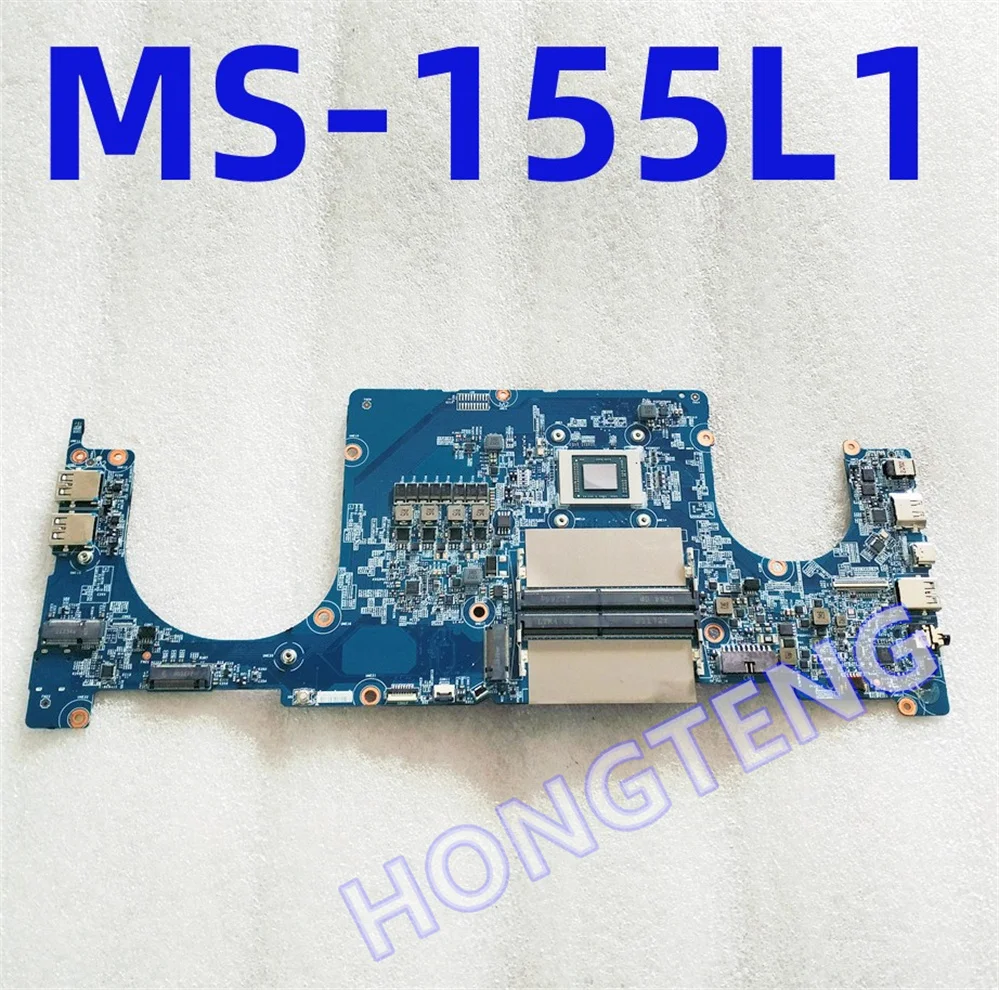 Genuine MS-155L1 FOR MSI Modern 15 A5M MS-155L MS-155L LAPTOP MOTHERBOARD WITH R5-5500U CPU TEST OK