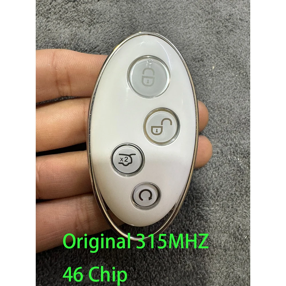 Kunci Remote Control asli untuk BYD YUAN S6 S7 G6 F3 kunci pintar 315MHZ dengan 46Chip