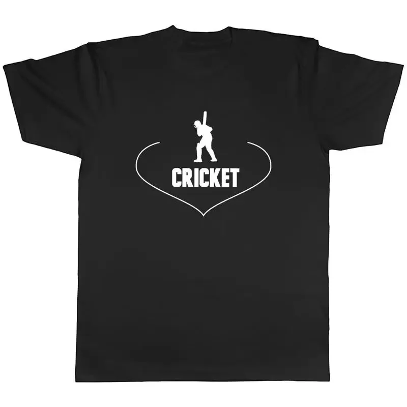 Love Cricket Mens Unisex T-Shirt Tee