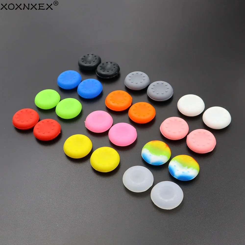 2-20 peças de capas de silicone para thumbsticks de PS4, protetores de joystick para controle de PS4, Xbox One, 360, PS4 Pro e Slim.
