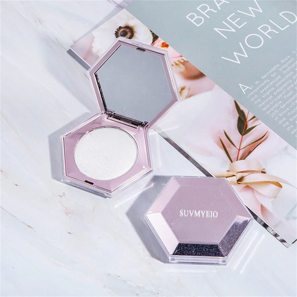 1/3/5PCS Highlight Pressed Powder High Durability Pearlescent Highlight Disc Health & Beauty Long Lasting Shine Bri